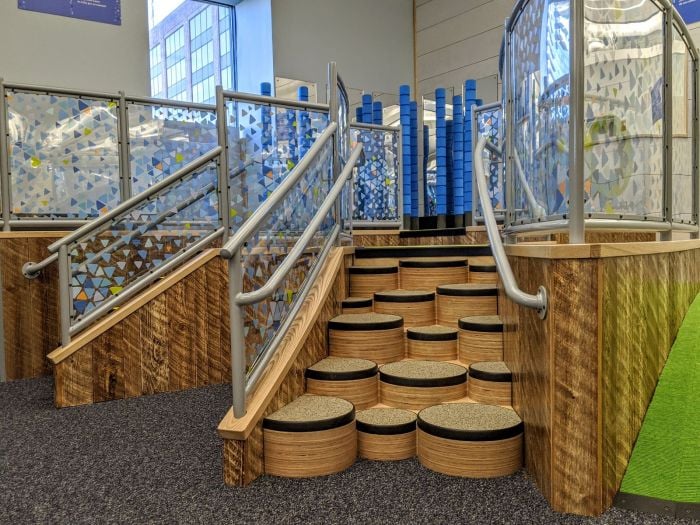 boston childrens museum playspace toddler climber